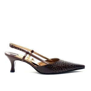 Greta Made in Brazil Mule Slingback Pointy Toe S8